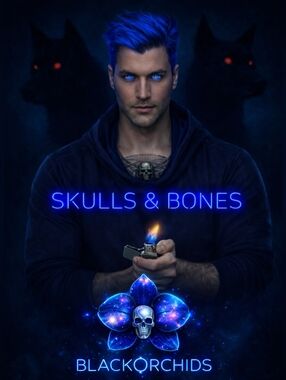 ☠️꧁༒̾SKULLS and BONES༒꧂☠️ MENS Dept ❌️NOT4SALE❌️ Place Card ©️Black Orchid 2026